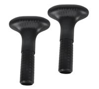 CLISPEED 2Pcs Non-slip Kayak Paddle Handle Grip Heads Ergonomic Stable Paddlebar Replacement for Sup and Canoe Comfortable Sport Iii Plastic Hand Grips for Enhanced Control and Hand