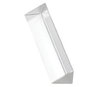 CLISPEED 2pcs Optical Crystal Triangle Prism for Photography and Physics Teaching Precise Light Refraction Tool for Science Experiments and Art Projects with Stable Triangular Structure