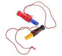 CLISPEED 2pcs Outdoor Mocking Duck Whistle Plastic Call for Hunting Realistic Sound Imitation Portable Bird Watching and Wildlife Exploration Accessory