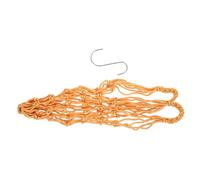 CLISPEED 2pcs Parrot Feeder Net Bags Durable Hanging Chicken Veggie Fruit Holder for Poultry Feeding Foraging for Hens and Roosters Yellow