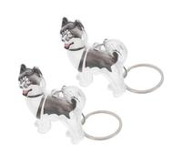 CLISPEED 2pcs Pet Hair Memorial Keepsake Box Keychain Dog Hair Storage Pendant for Backpacks Wallets and Keys Sturdy Portable Charm for Preserving Precious Memories of Pets