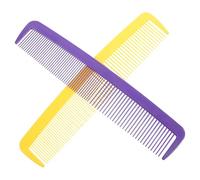 CLISPEED 2pcs Pink Carnival Giant Comb Funny Oversized Costume Accessory Plastic Hair Comb for Holiday Parties and Stage Performance Props