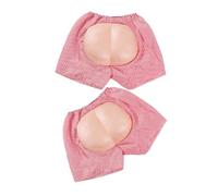 CLISPEED 2pcs Prank Buttocks Shorts Funny Fake Butt Costume Novelty Creative Design Cloth Pvc Material 24.76x17.29x4.01in Use Wedding Games Party Props