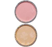 CLISPEED 2pcs Resin Nail Display Pallet for Gel Polish Plates with Color Mixing Function Chic and Elegant Nail Holder Suitable for Professional and Home Use