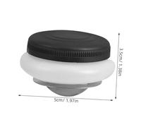 CLISPEED 2Pcs Reusable Oil Palette Cups with Lid for Oil Painting Durable Plastic and Brush Cleaning Pots with Wide Mouth Design and Clip for Artists Paint Mixing and Storage