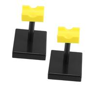 CLISPEED 2Pcs Rotating Lab Equipment Holder for Static Electricity Physics Teaching Tool with Smooth for Classroom Experiments and Observations