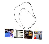 CLISPEED 2pcs Rubber Timing Belt Closed Loop Synchronous Belt for Printer Flexible Rubber High Precision Linear Motion Efficient Transmission System