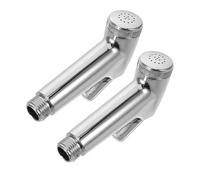 CLISPEED 2pcs Rv Toilet Sprayer Replacement Heads Ergonomic Handheld Bidet Spray Nozzles for Bathroom Cleaning High-Pressure Diaper and Personal Hygiene Sprayers Portable Shower Jet for