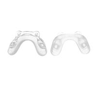 CLISPEED 2pcs Silicone Nose Protector Pads for Eyeglasses with Double Screws, Comfortable Fit and Versatile Compatibility, Anti-Slip Design for Glasses Repair