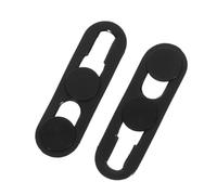 CLISPEED 2pcs Sliding Webcam Cover Slider for Privacy Protection Reusable Adhesive for Phones Laptops Tablets Ultra Thin Privacy Control Sticker with Easy Slide Mechanism