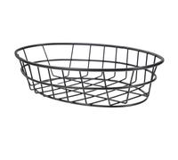 CLISPEED 2pcs Snack Basket Countertop Basket Vegetable Holder Baskets Fruit Basket for Kitchen Counter Fruit Storage Basket Metal Wire Fruit Basket Wire Basket Banana Holder Black Iron