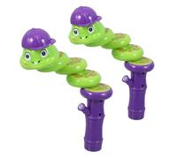 CLISPEED 2pcs Snake Whistle Party Noise Makers for Portable Twist and Turn for Relaxation Compact Blowers for Travel Home Office Fun