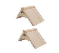 CLISPEED 2pcs Solid Wood Pigeon Perch Dove Rest Stand Pet Birds Standing Rack for Pigeons and Bird Heavy Duty Parrot Perches for Budgies