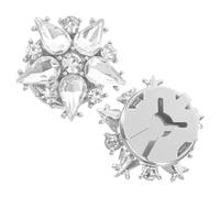 CLISPEED 2pcs Star Cufflinks Decorative for Women Business Suit Shirts Fashion Accessories Cuff Links