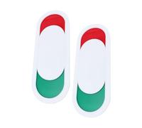 CLISPEED 2pcs Toilet Slide Door Signs Pmma Privacy Indicator with Self-adhesive Vacant Occupied Slider for Office Shopping Mall Bathroom Use