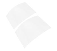 CLISPEED 2pcs Transparent Ripple Board for Close Up Tricks High Clarity Illusion for Essential Gimmicks for Stage Performances Blanks for Funny Invisibility Effects