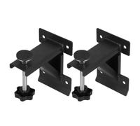 CLISPEED 2pcs Undermount Sink Support Brackets Heavy Duty Triangular Reinforcement Frame for Narrow Cabinets Invisible Installation Prevents Sagging Fits Tight Spaces