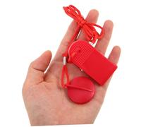 CLISPEED 2pcs Universal Magnet for Treadmill Magnetic Treadmill Key Key Replacement Magnetic Emergency Magnet Safety Replacement Red