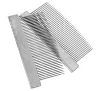CLISPEED 2Pcs Violin Bow Hair Combing Tools Metal Horse Hair Combs for Violin and Erhu Bows Musical Instrument Accessories