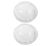 CLISPEED 2pcs Wall Mounted Fish Bowl for Betta Fish and Goldfish, Acrylic Globe Aquarium Tank, Multi-functional Container with Sturdy Design for Plant Propagation Decor and Indoor Plant