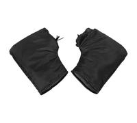 CLISPEED 2Pcs Waterproof Windproof Motorcycle Handlebar Gloves Thickened Thermal Mittens for Cold Weather Riding, Universal Fit Handlebar Covers for Scooter and Snowmobile Use
