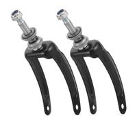 CLISPEED 2pcs Wheelchair Front Wheel Bracket Bearings Replacement Fork for Caster Wheels Easy to Install Stylish Design