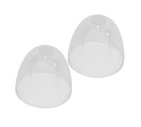 CLISPEED 2pcs Wide- Feeding Bottle Caps and Plastic Lids Replacement Set for Bottle-Feeding Supplies, Dustproof Suitable for Milk Bottles and Travel Use