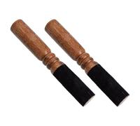 CLISPEED 2pcs Wood Singing Bowl Mallet Striker for Meditation and Mindfulness Rituals, Handcrafted Tibetan Sound Bowl Sticks Preserving Rich Sound and Deep Relaxation