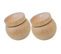 CLISPEED 2pcs Wooden Bird Feeders for Daily Use, Sturdy and Not Easy to Deform Parrot Cage Feeders with Reasonable Capacity, for Birds and Pigeons, Can Be Placed the Cage