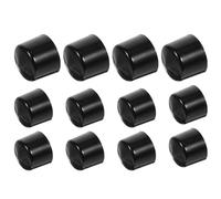 CLISPEED 2sets Longboard Truck Replacement Pivot Cups Skateboard Parts Pu Shockproof Pads Hardware Kit for Outdoor Skateboarding Rebuild Set Black