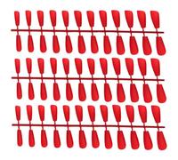 CLISPEED 3 Sets Artificial Fingernails Fake Nails 24pcs Trapezoid Ballet Shape Plastic Fashion Unique Fit and Comfortable for Woman Valentine's Day Nail Salon