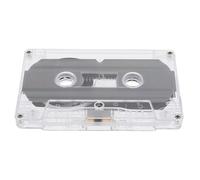 CLISPEED 30-minute Blank Cassette Tape Hard Plastic Case for DIY Audio Recording and Retro Music Decor, Stable Performance and Protective Design for Seminars and Parties