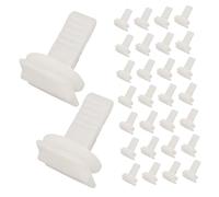 CLISPEED 30pcs Automotive Windshield Fixing Clips Plastic Retainer Fasteners for Car Door Panels Compatible with Ford Focus Fiesta Mondeo Easy Installation Accessories for Car Repair
