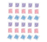 CLISPEED 30pcs Laundry Scent Booster Beads for Washing Machines and Hand Wash Fresh Fragrance Softener Beads in Blue Pink Purple Sweat Smell Remover for All Types Freshness