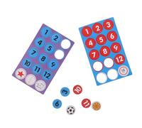 CLISPEED 30pcs Magnetic Coaching Board Pieces for Basketball and Soccer, Small Replacement Magnets for Sports Strategy Board Accessories, Trainer and Referee Marker Set