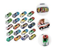 CLISPEED 30pcs Mini Pull Back Cars Alloy Vehicles for Fun Desktop Car Decor and Educational Playthings Birthday Party Favors and Classroom Rewards