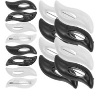 CLISPEED 30pcs Safety Pins for Newborns and Shawls, Plastic and Metal Materials, Not Easy to Fall off Or Bend, for Crafts and Sewing Use