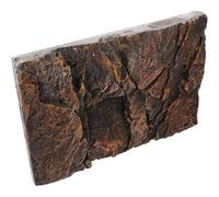 CLISPEED 3d Reptile Tank Background Board with Stereo Rock Design, Pu Material Yellow Rock Aquarium Decoration for Turtle and Fish Habitat, Aquarium 3d Decorative Backdrop for Vivarium Tank