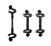 CLISPEED 3Pcs Adjustable Stroller Connectors for Twins Lightweight Sturdy Stroller Connector for Outdoor Activities