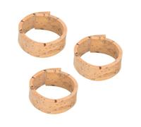 CLISPEED 3Pcs Clarinet Neck Cork Durable Cork for Clarinet Repair High Grade Musical Instrument Accessories Easy Installation Comfortable and Tear Resistant Design