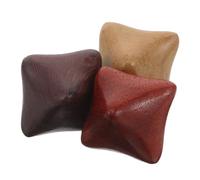 CLISPEED 3pcs Hexagon Wooden Hand Exerciser Balls Finger Strength Ball Set Aromatic, Rosewood, and Wenge for Hand Grip Strengthening, Finger Muscle Training and Home Rehabilitation Massage