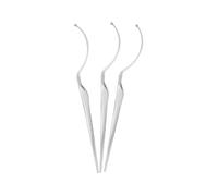 CLISPEED 3pcs Individual Eyelashes Wearing Aid Eyelash Grafting Tool Plastic Salon Accessory Unique Design