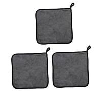 CLISPEED 3pcs Instrument Cleaning Cloth Durable Piano Guitar and Erhu Wipe Cloths Super Fine Texture Reusable and Lightweight for All Instruments