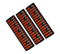 CLISPEED 3pcs Math Abacus Chinese Abacus Calculator for Learning Mental Arithmetic Preschool Finger Counting Educational Math Calculation Tool for Students