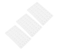 CLISPEED 3pcs Miniature Brick Silicone Molds for DIY Sand Table Building Accessories, Soft Micro Brick Moulds for Dollhouse and Landscape Model Makers