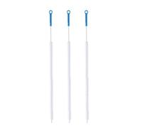 CLISPEED 3pcs Nylon Drain Hair Clog Remover Tool for Sink and Gutter, Easy Removal of Garbage with Sturdy Iron and Nylon Material, for Kitchen and Bathroom Drain Cleaning Random Color