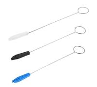 CLISPEED 3pcs Piano Tuning Plastic Mutes Set Professional Adjustment Tools for String Maintenance with Black White Blue Wedges for Technicians and Beginners