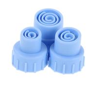 CLISPEED 3pcs Professional Facial Tips Replacement Nozzles for Hydro Facial Machine Durable Silicone Heads for Deep Cleansing Skin Impurity Removal Versatile Beauty Tool Accessories