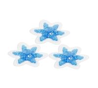 CLISPEED 3Pcs Reusable Ice Packs for Therapy Portable Hot Cold Bags Blue Gel Ice Packs for Relief and Sports Injuries Cold Therapy