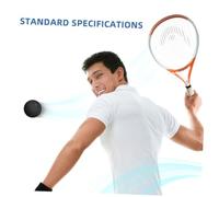 CLISPEED 3pcs Rubber Training Racquetballs High Durability Indoor Outdoor Practice Balls Single Dot Double Dot for Precision Control and Tournament Grade Squash